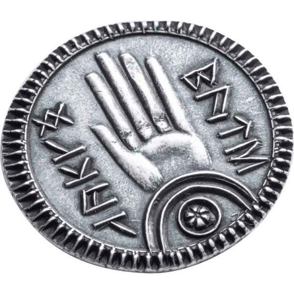 White Hand of Saruman Silver Coin