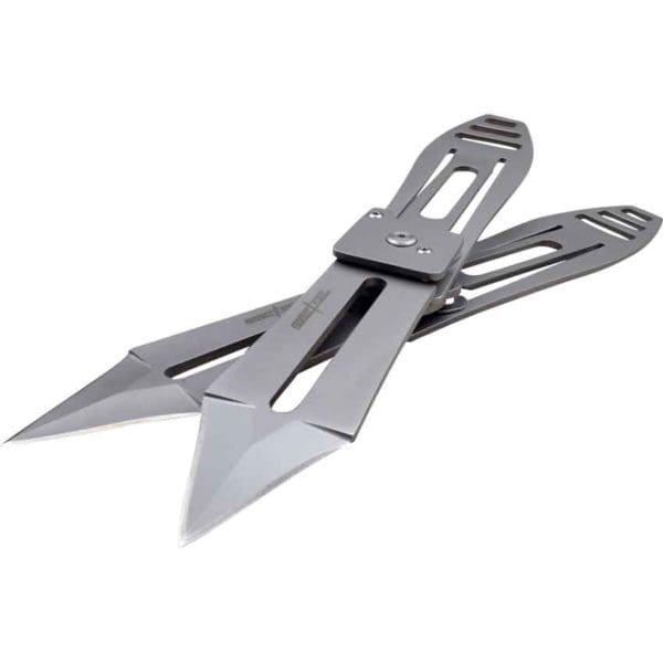 Folding Throwing Knives - Set of 2