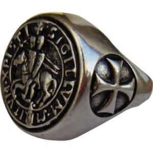 Knights Templar Seal Ring