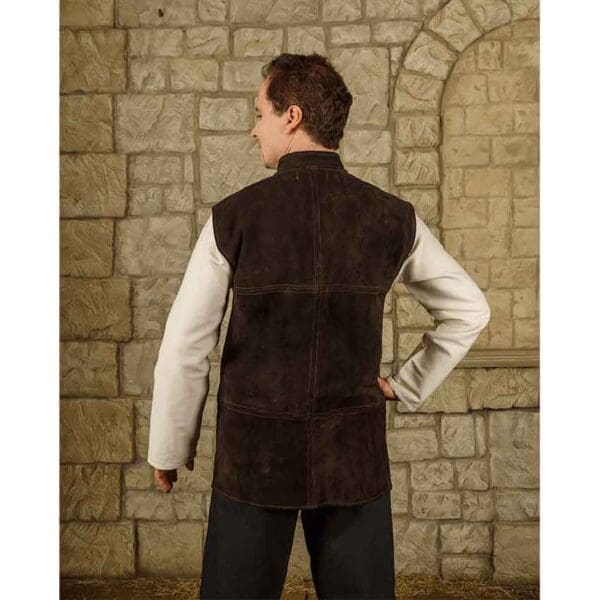 Laertes Suede Leather Vest