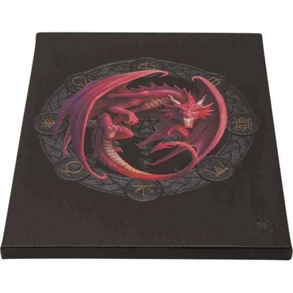 Lammas Dragon Canvas Art Print