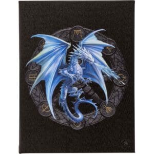Yule Dragon Canvas Art Print
