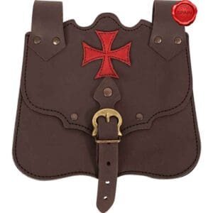 Crusader Leather Belt Bag
