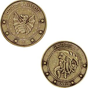 Set of 10 Wizardry Coins - Gold