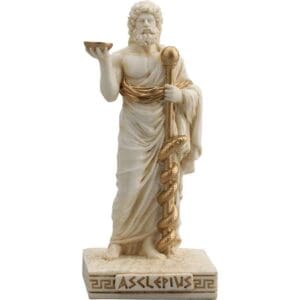 Asclepius Greek Pantheon Statue
