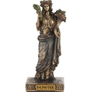 Bronze Demeter Greek Pantheon Statue