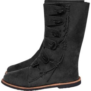 Odin Viking Boots - Black