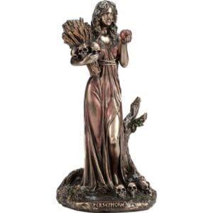 Bronze Persephone Greek Goddess Statue