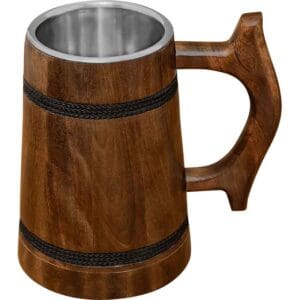 The Captains Wooden Tankard