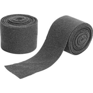 Woolen Arm Wraps with Brooches - Grey
