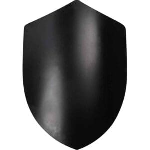 Black Medieval Warrior Shield