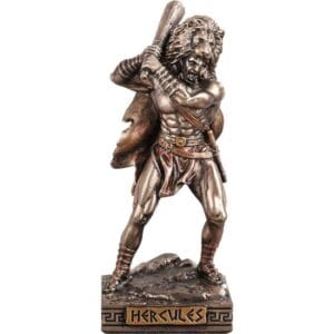 Bronze Hercules Roman Warrior Statue